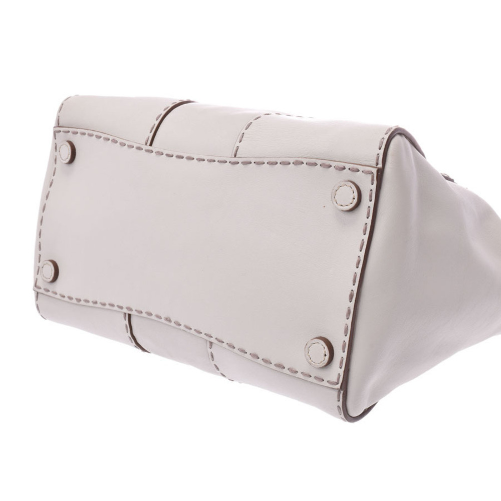 Prada Handbag White Card Calfskin Strap - Picture 5 of 11